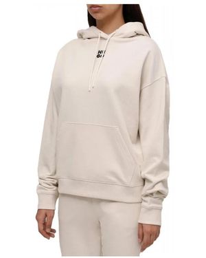HUGO Hoodies - Naturel