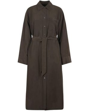 Soeur Belted Coats - Brown