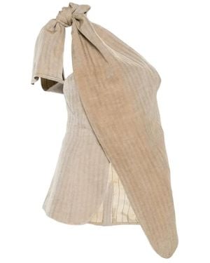 Uma Wang Sleeveless Tops - Neutro