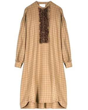 Laurence Bras Midi Dresses - Natural
