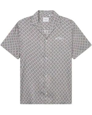 Les Deux Short Sleeve Shirts - Grijs