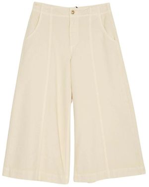 Twinset Cropped Jeans - Natural