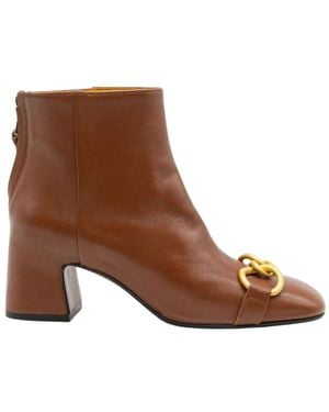 Mara Bini Heeled Boots - Marrón