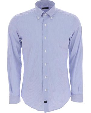 Fay Formal Shirts - Blue