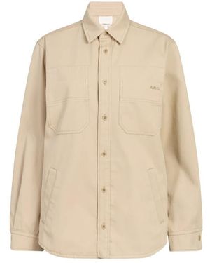A.P.C. Light Jackets - Natural