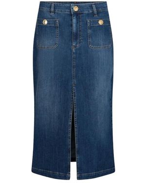 Liu Jo Denim Skirts - Azul