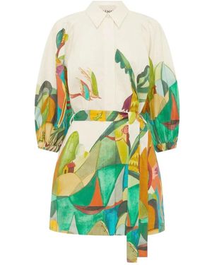 ALÉMAIS Short Dresses - Verde