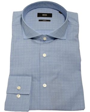 BOSS Camicia formale - Blu