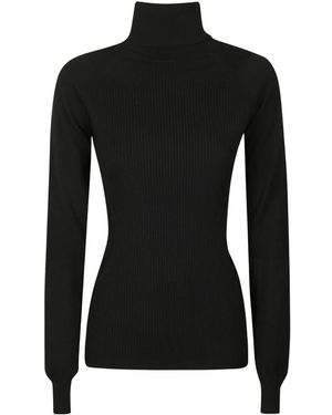 Moncler Truien & Vesten ,Zwart ,Wol Wollen Coltrui