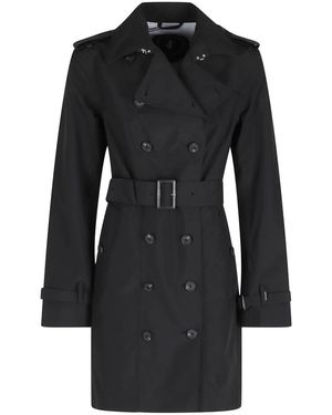 Save The Duck Jassen ,Zwart ,Leer Audrey Trench Coat