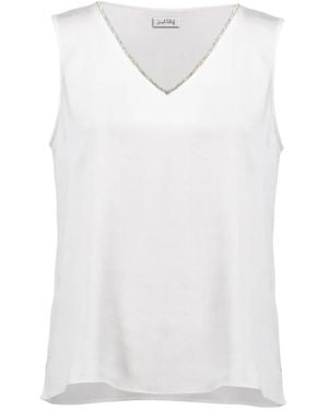 Joseph Ribkoff Sleeveless Tops - Blanco