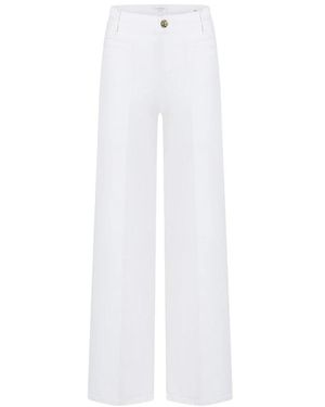 Cambio Wide Trousers - White