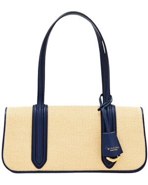 Biaggini Tassen ,Bags - Blauw