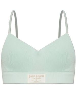 Palm Angels Logo Bh - Blau
