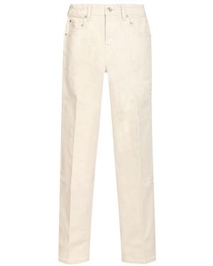7 For All Mankind Straight Fit Jeans - Natural