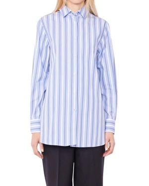 Officine Generale Shirts - Blue