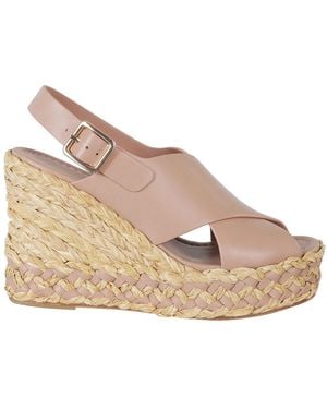 Paloma Barceló Wedges - Natural