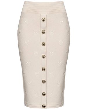 Pinko Pencil Skirts - Natural