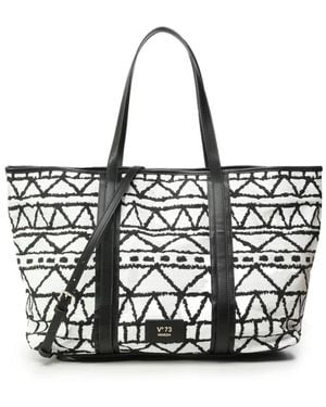 V73 Tote Bags - Nero