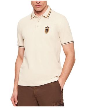 Aeronautica Militare Polo Shirts - White