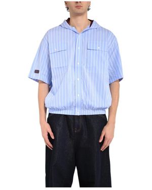 PDF Short Sleeve Shirts - Blu