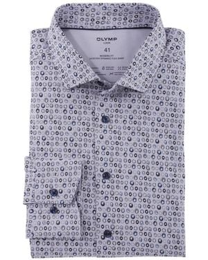 Olymp Casual Shirts - Blue