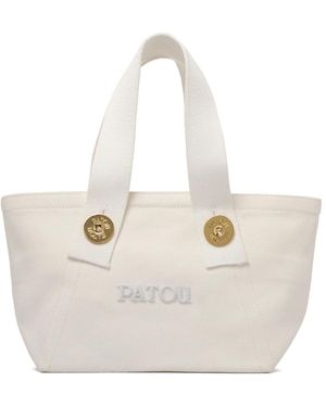 Patou Tote Bags - Bianco