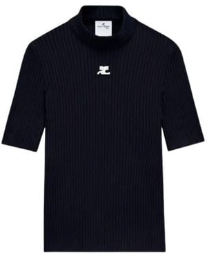 Courreges Turtlenecks - Azul