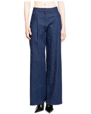 THE GARMENT Wide Jeans - Azul