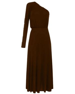 Elisabetta Franchi Midi Dresses - Marrone