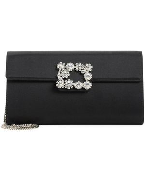 Roger Vivier Schwarze Handtasche Für Frauen