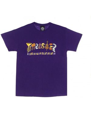Thrasher T-Shirts - Purple