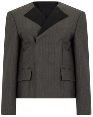 Bottega Veneta Blazers - Black