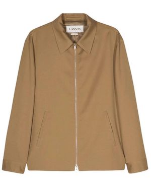 Lanvin Light Jackets - Natural