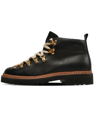 Fracap Lace-Up Boots - Zwart