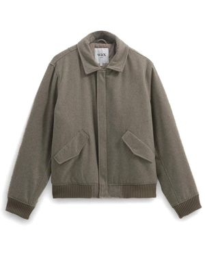 Wax London Bomber Jackets - Green