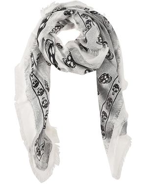 McQueen Scarves - Gris