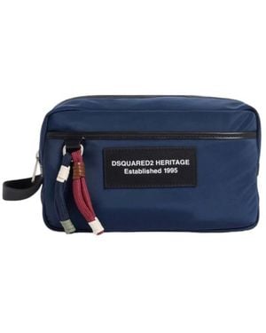 DSquared² Toilet Bags - Blu