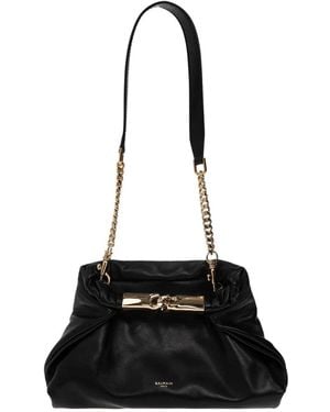 Balmain Shoulder Bags - Nero