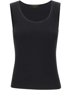 Gran Sasso Tops ,Zwart ,Katoen Tanktop