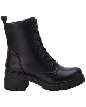 Refresh Lace-Up Boots - Negro