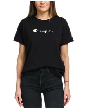 Champion T-Shirts - Black