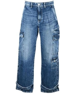 ICON DENIM Straight Jeans - Bleu