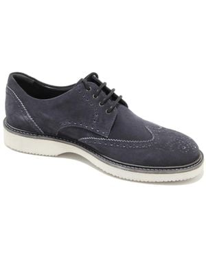 Hogan Laced Shoes - Blu