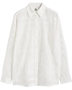TOTEME Shirts - Bianco