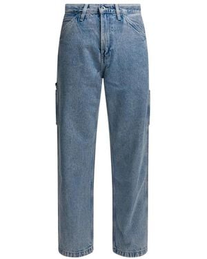 Levi's 568 Loose Straight Carpenter Broek - Blauw