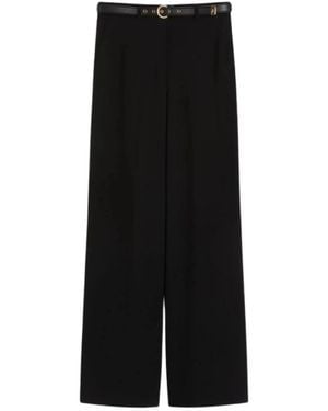Max Mara Wide Trousers - Negro