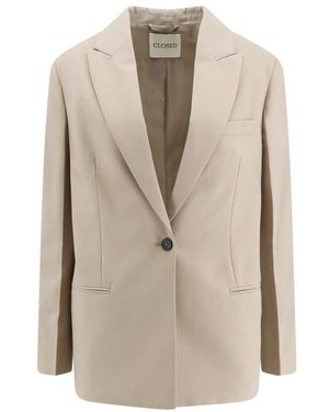 Closed Einknopf-Blazer - Natur