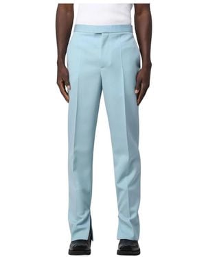 Bottega Veneta Straight Trousers - Blauw