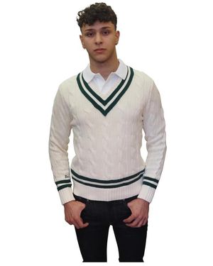 Ralph Lauren V-Neck Knitwear - Gris